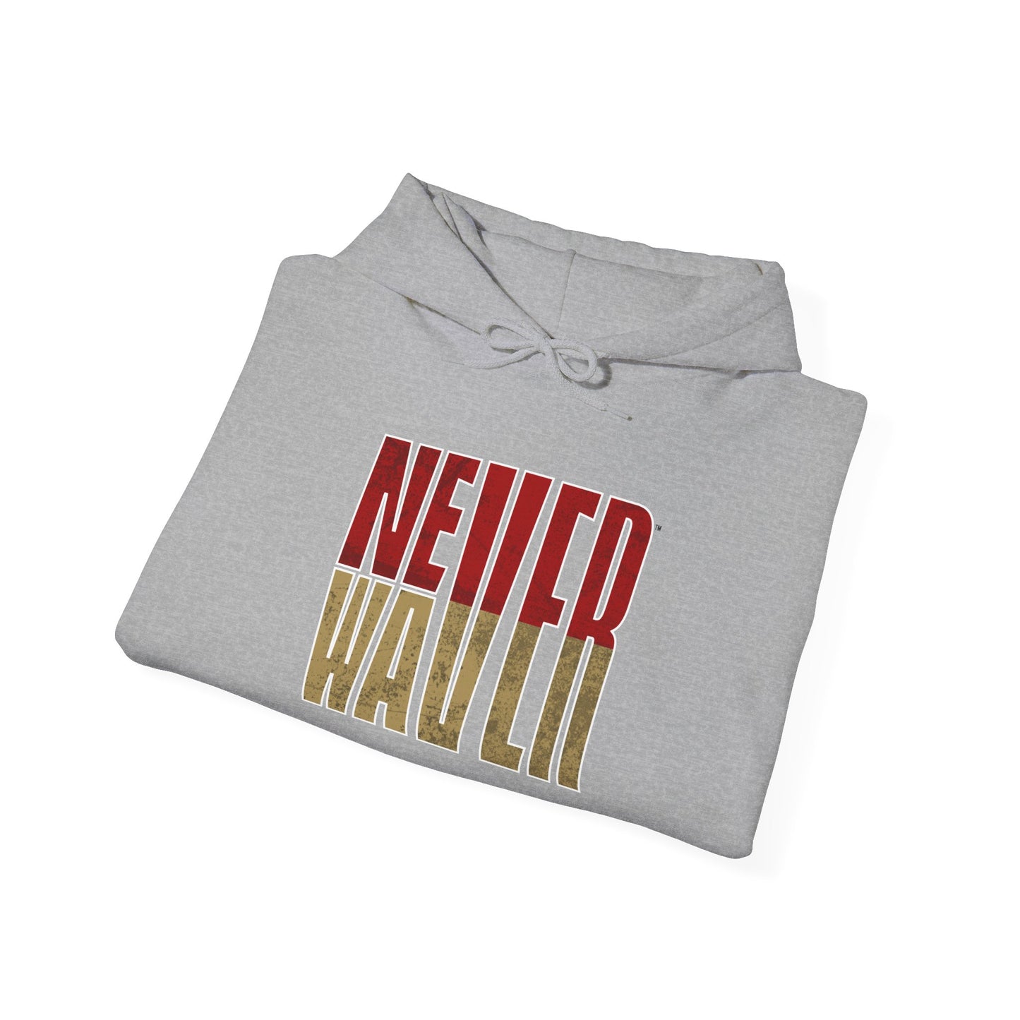 San Francisco Fans Never Waver Unisex Heavy Blend™ Hooded Sweatshirt