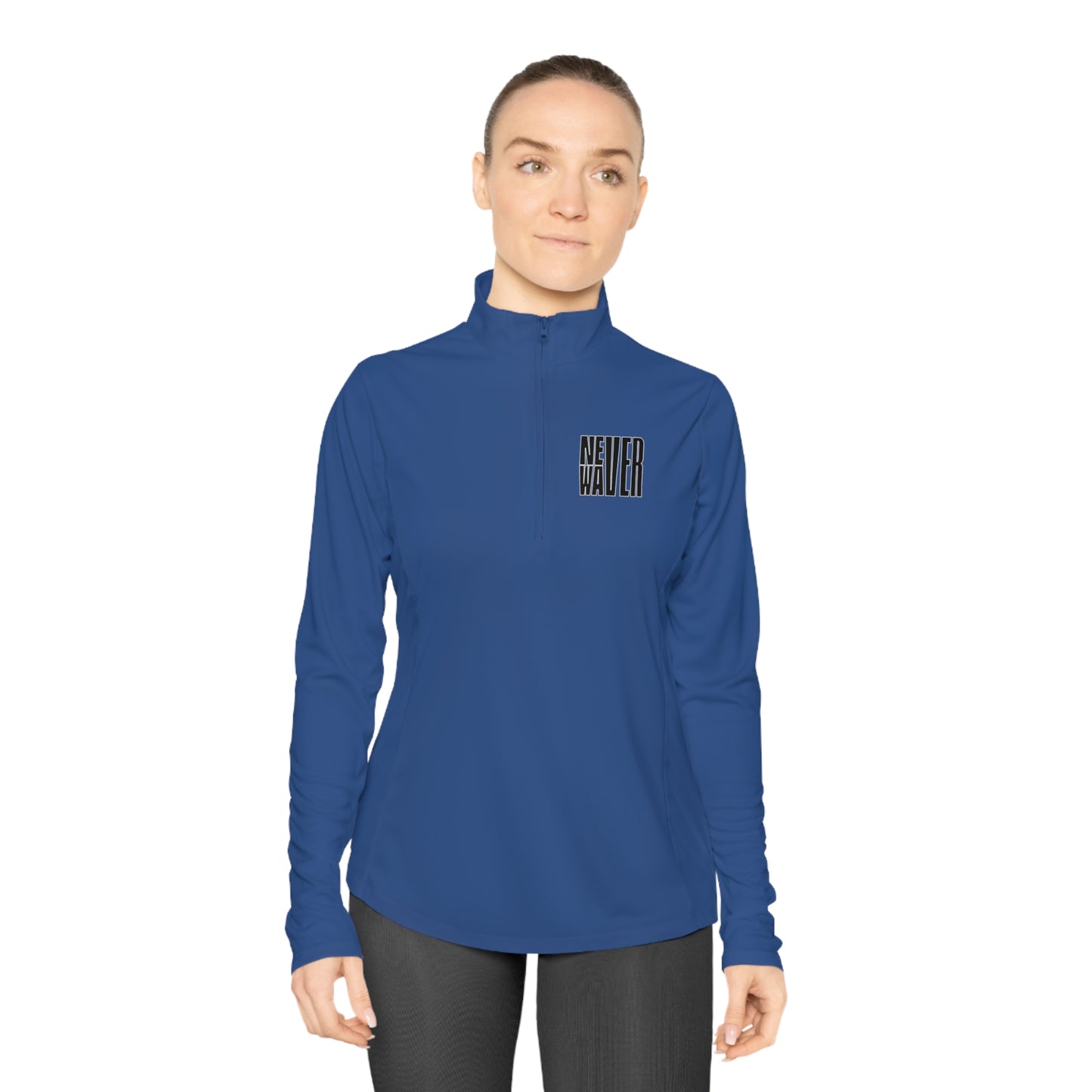 Never Waver Ladies Quarter-Zip Pullover