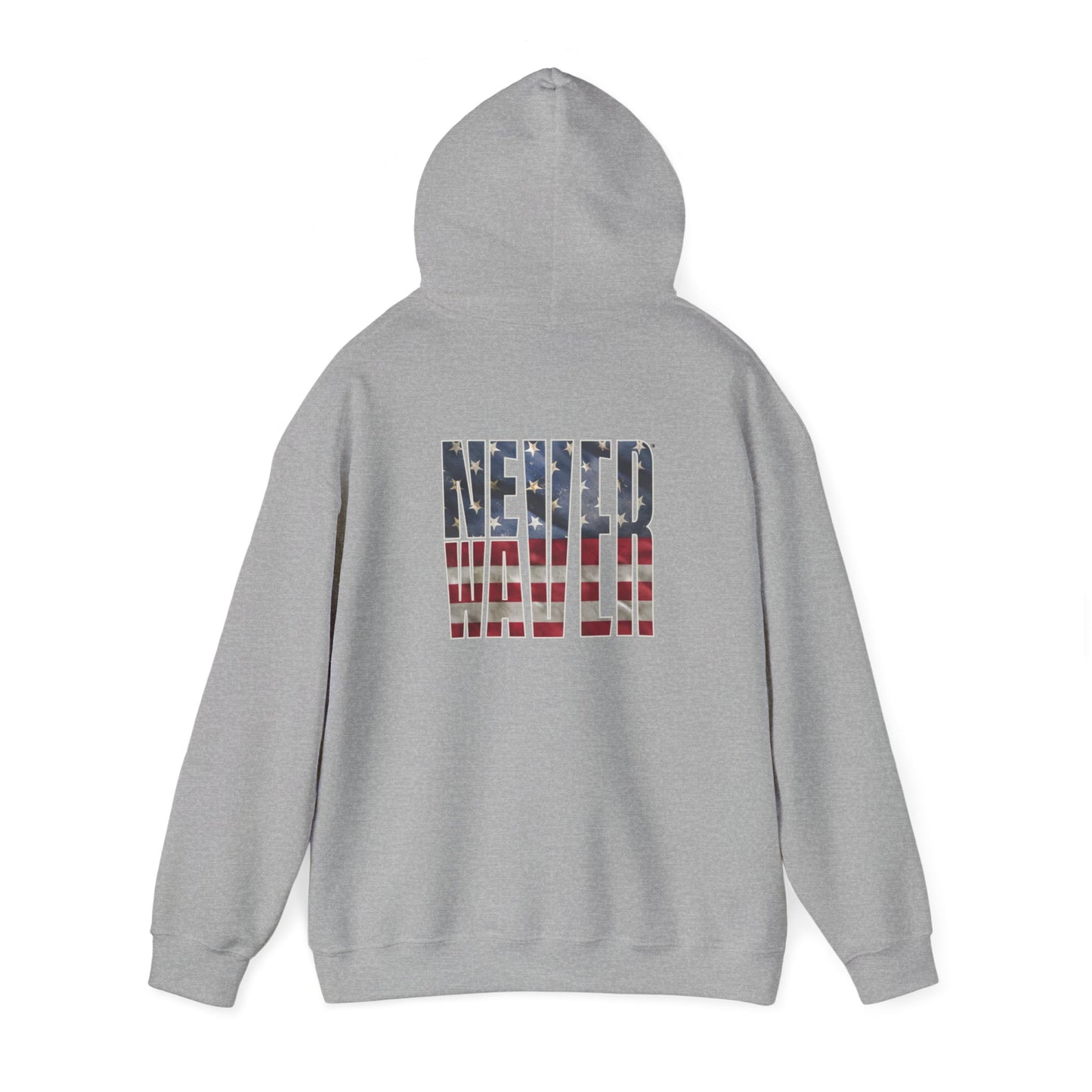 Never Waver Unisex Heavy Blend™ Hooded Sweatshirt