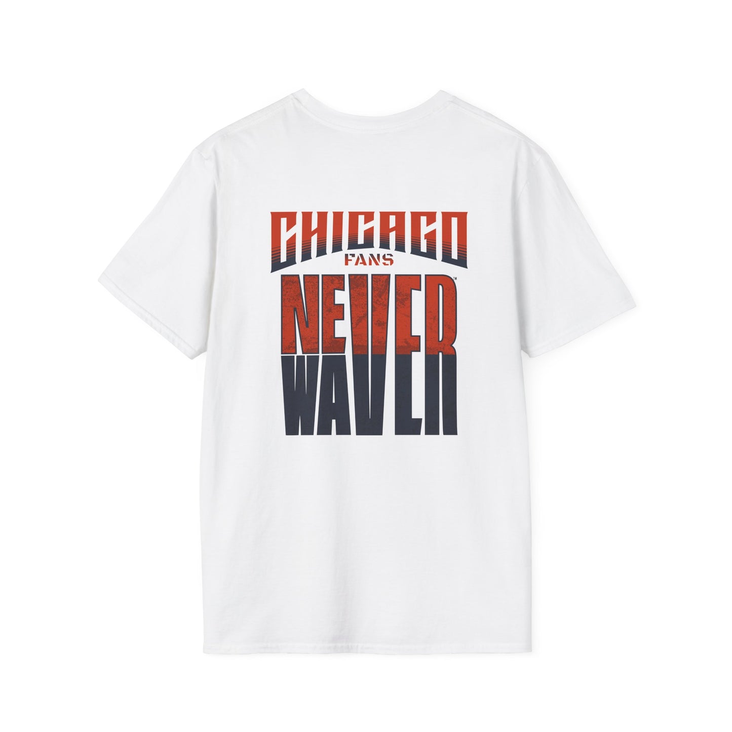 Chicago Fans Never Waver Unisex Softstyle T-Shirt