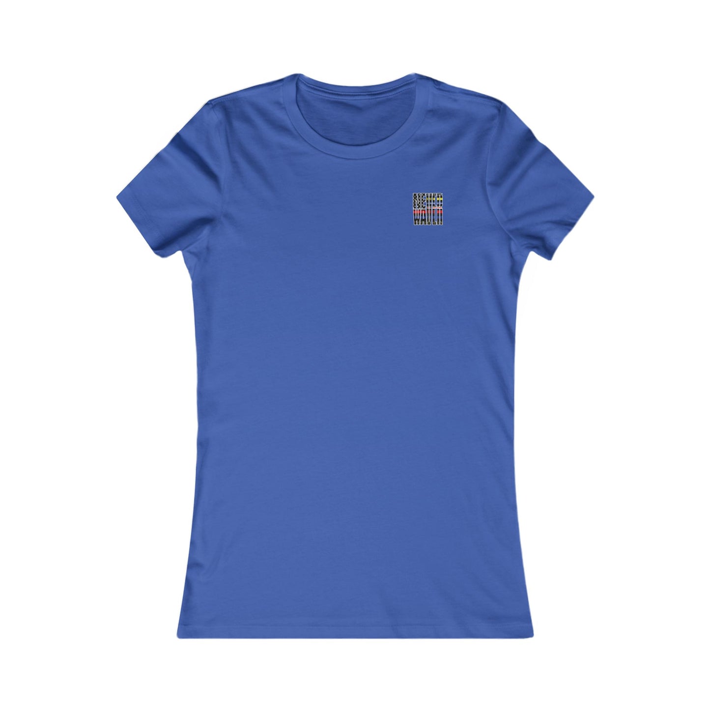 Never Waver Always Back Our First Responders Women's Favorite Tee