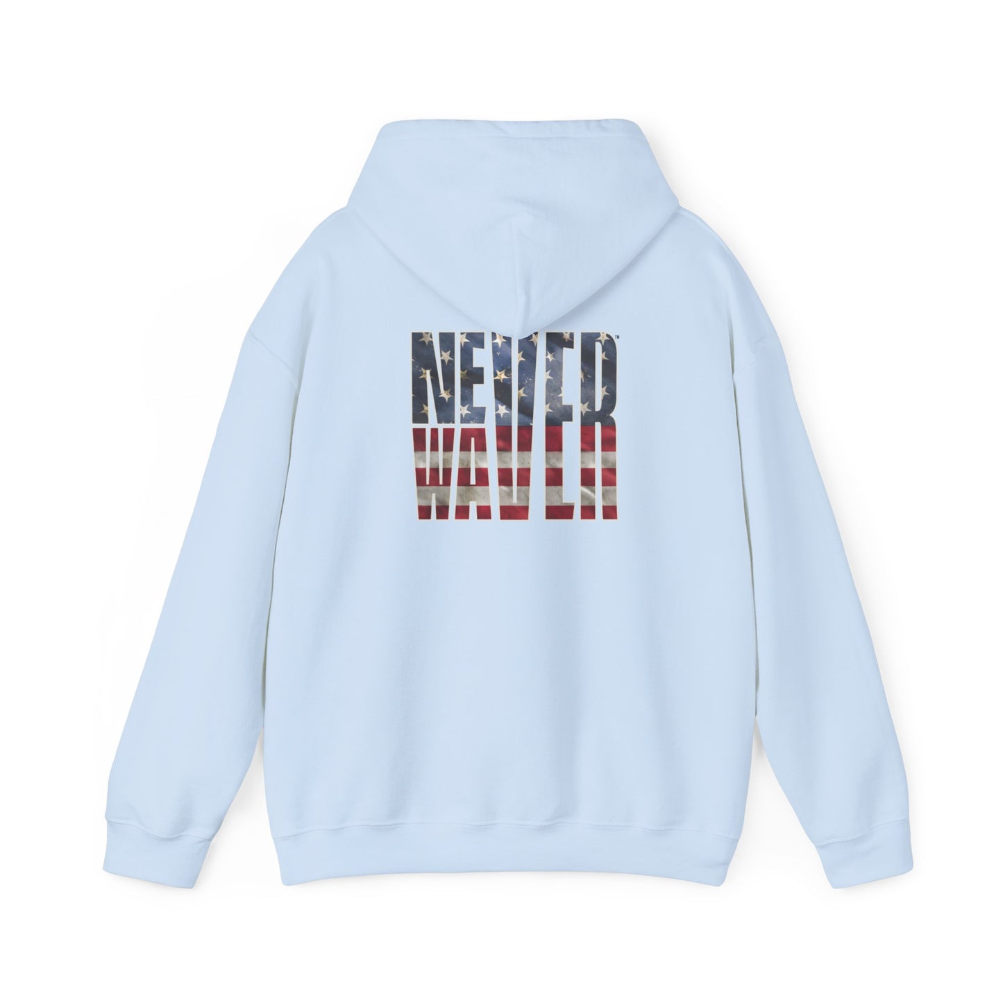 Never Waver Unisex Heavy Blend™ Hooded Sweatshirt