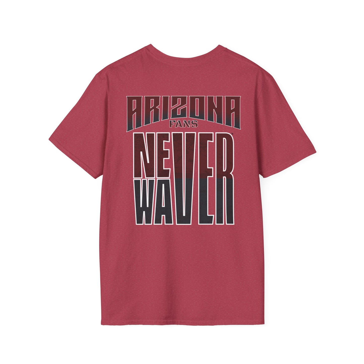 Arizona Fans Never Waver Unisex Softstyle T-Shirt