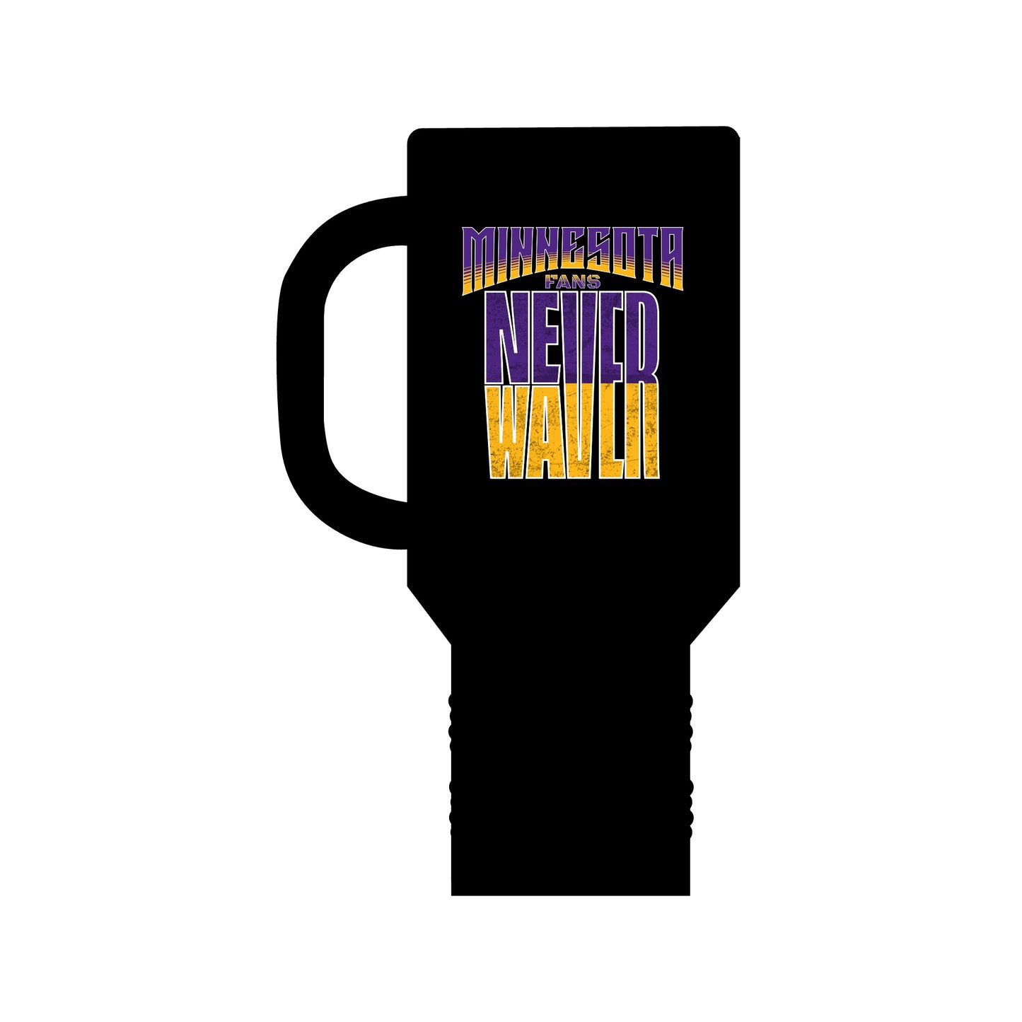 Minnesota Fans Never Waver Insulated Travel Mug, 40oz