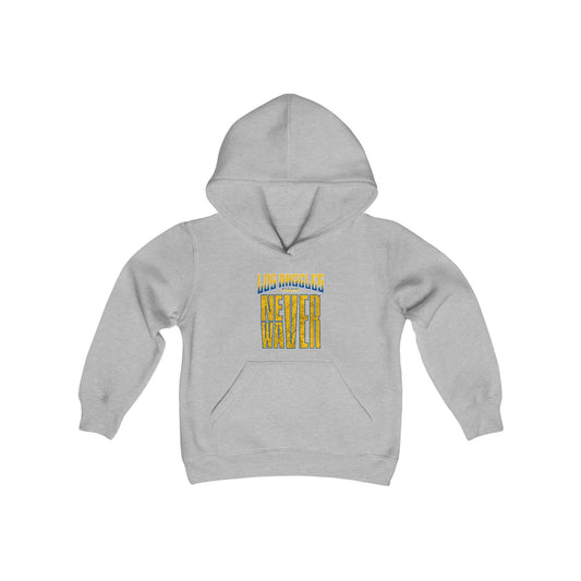 Los Angeles  Fans Never Waver Youth Heavy Blend Hooded Sweatshirt