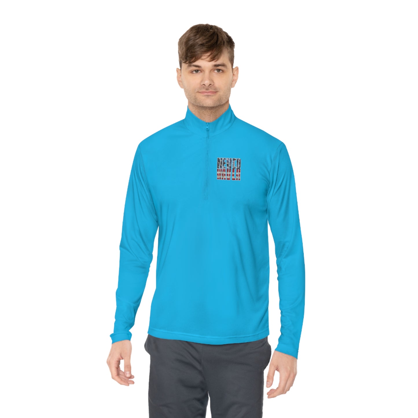 Never Waver Unisex Quarter-Zip Pullover