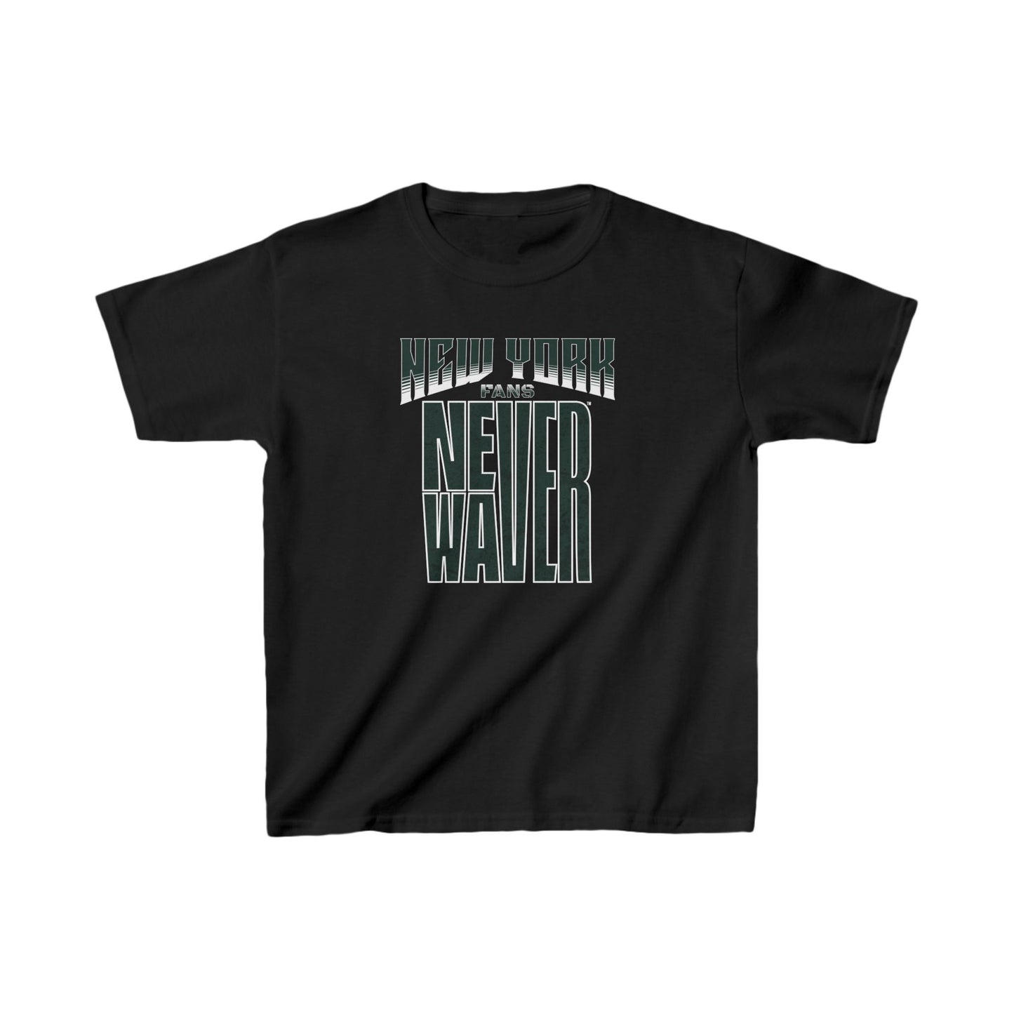 New York  Fans Never Waver Kids Heavy Cotton™ Tee