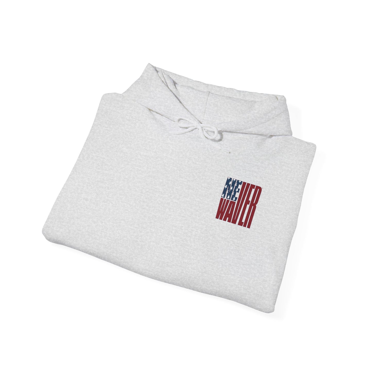 Never Waver USA Unisex Heavy Blend™ Hooded Sweatshirt