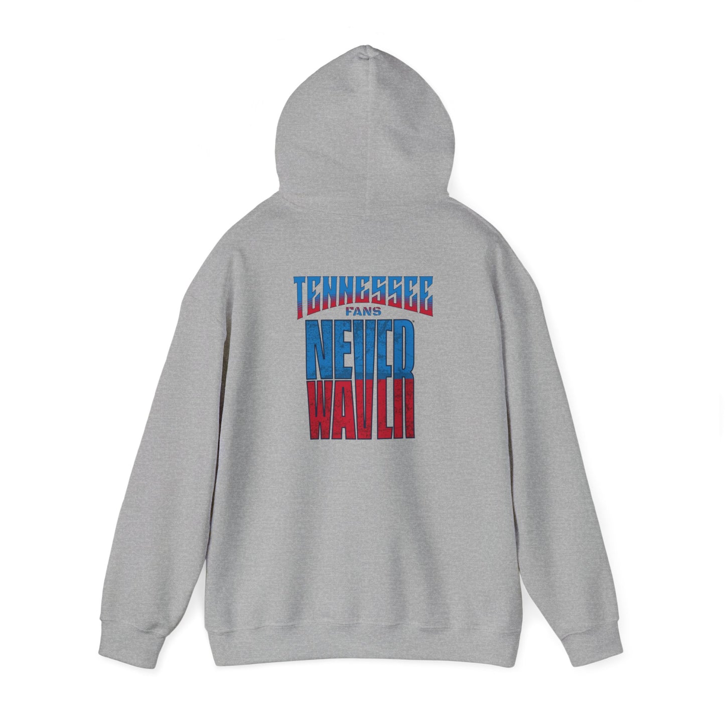 Tennessee Fans Never Waver Unisex Heavy Blend™ Hooded Sweatshirt