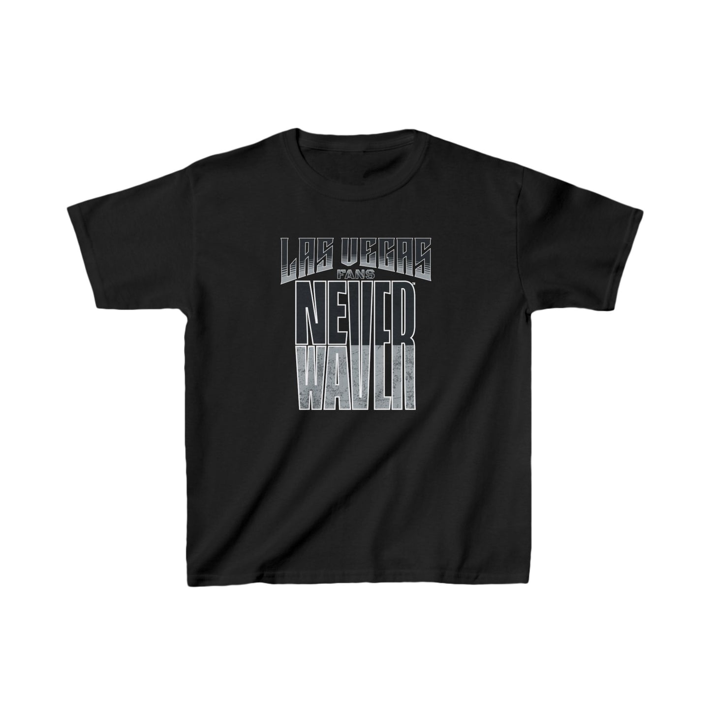 Las Vegas Fans Never Waver Kids Heavy Cotton™ Tee