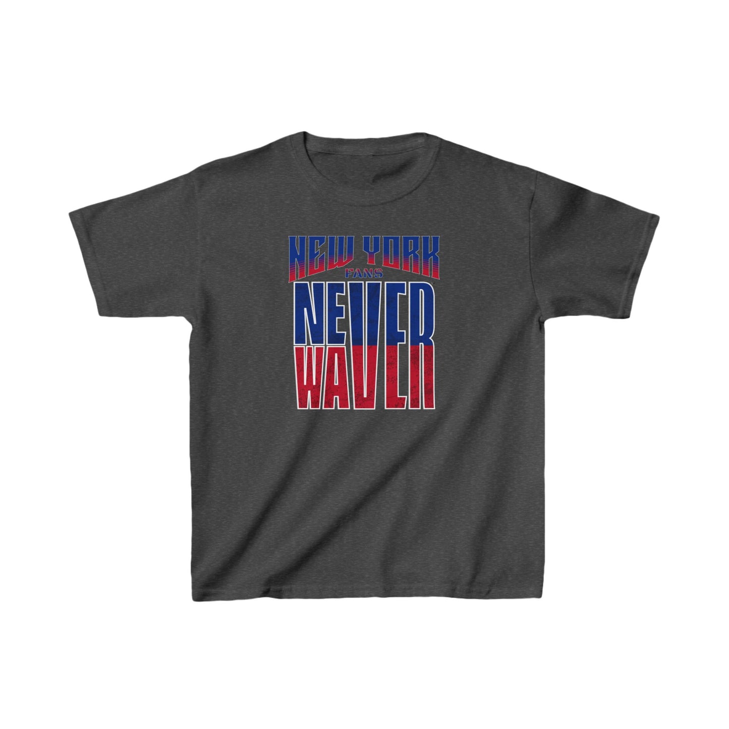 New York Fans Never Waver Kids Heavy Cotton™ Tee