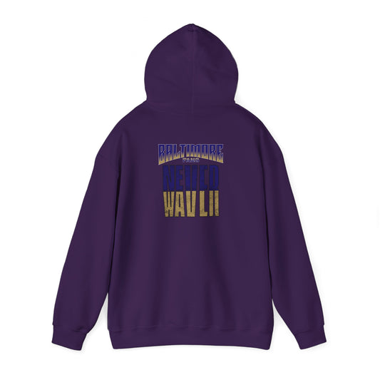 Baltimore Fans Never Waver Unisex Heavy Blend™ Hooded Sweatshirt