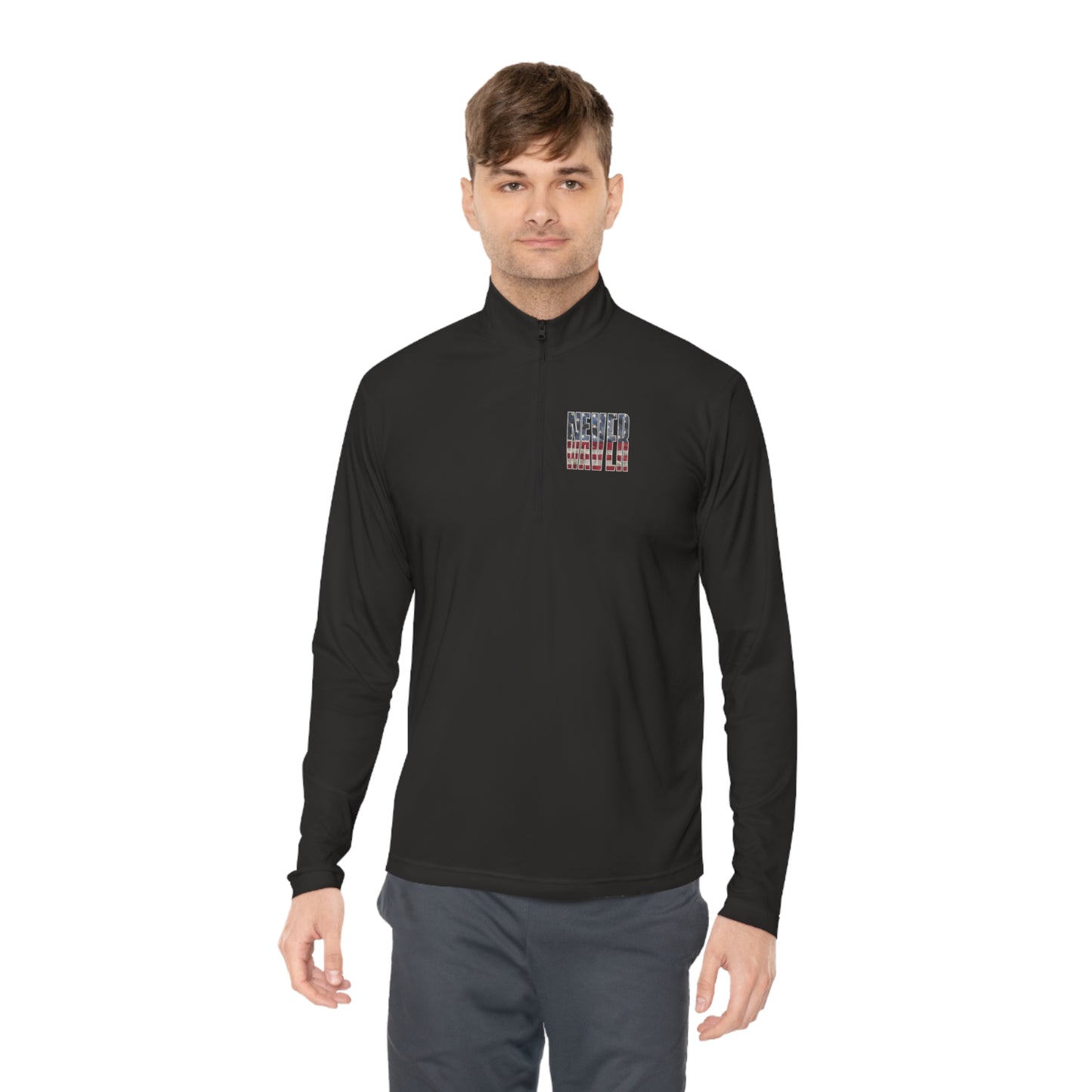 Never Waver Unisex Quarter-Zip Pullover