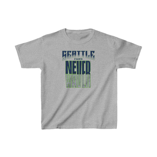 Seattle Fans Never Waver Kids Heavy Cotton™ Tee