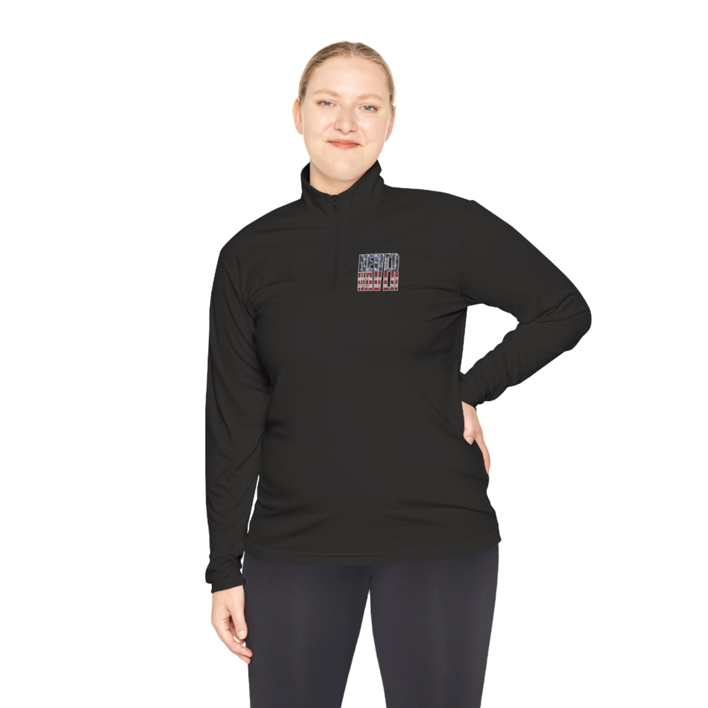 Never Waver Unisex Quarter-Zip Pullover