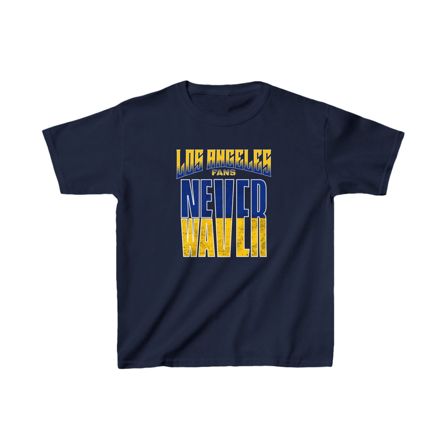 Los Angeles  Fans Never Waver Kids Heavy Cotton™ Tee