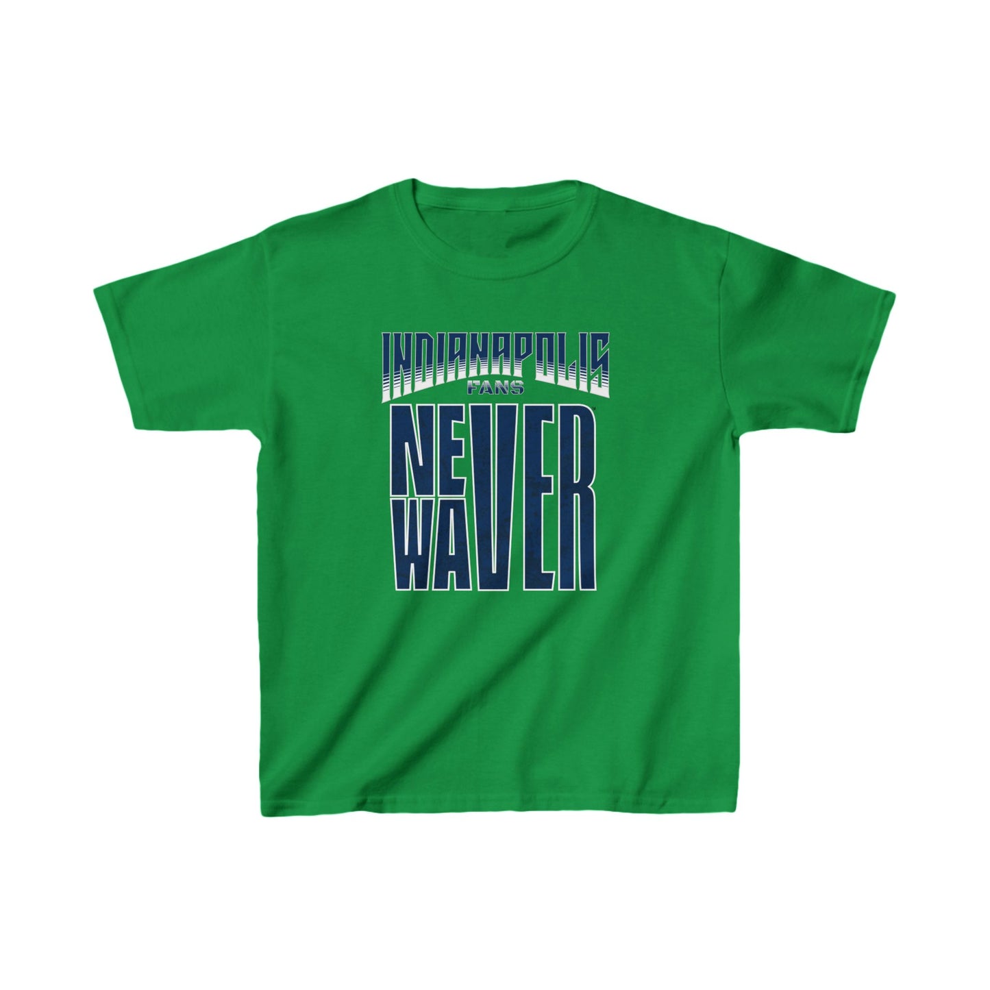 Indianapolis Fans Never Waver Kids Heavy Cotton™ Tee