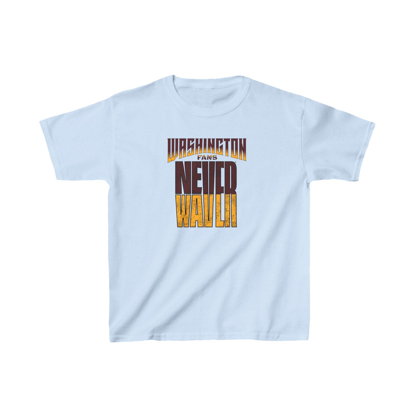 Washington Fans Never Waver Kids Heavy Cotton™ Tee