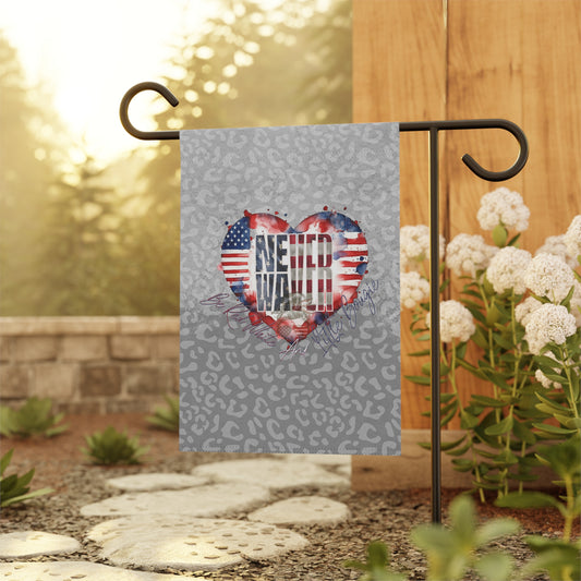 Never Waver Be Red white and a Little Bougie Garden & House Banner