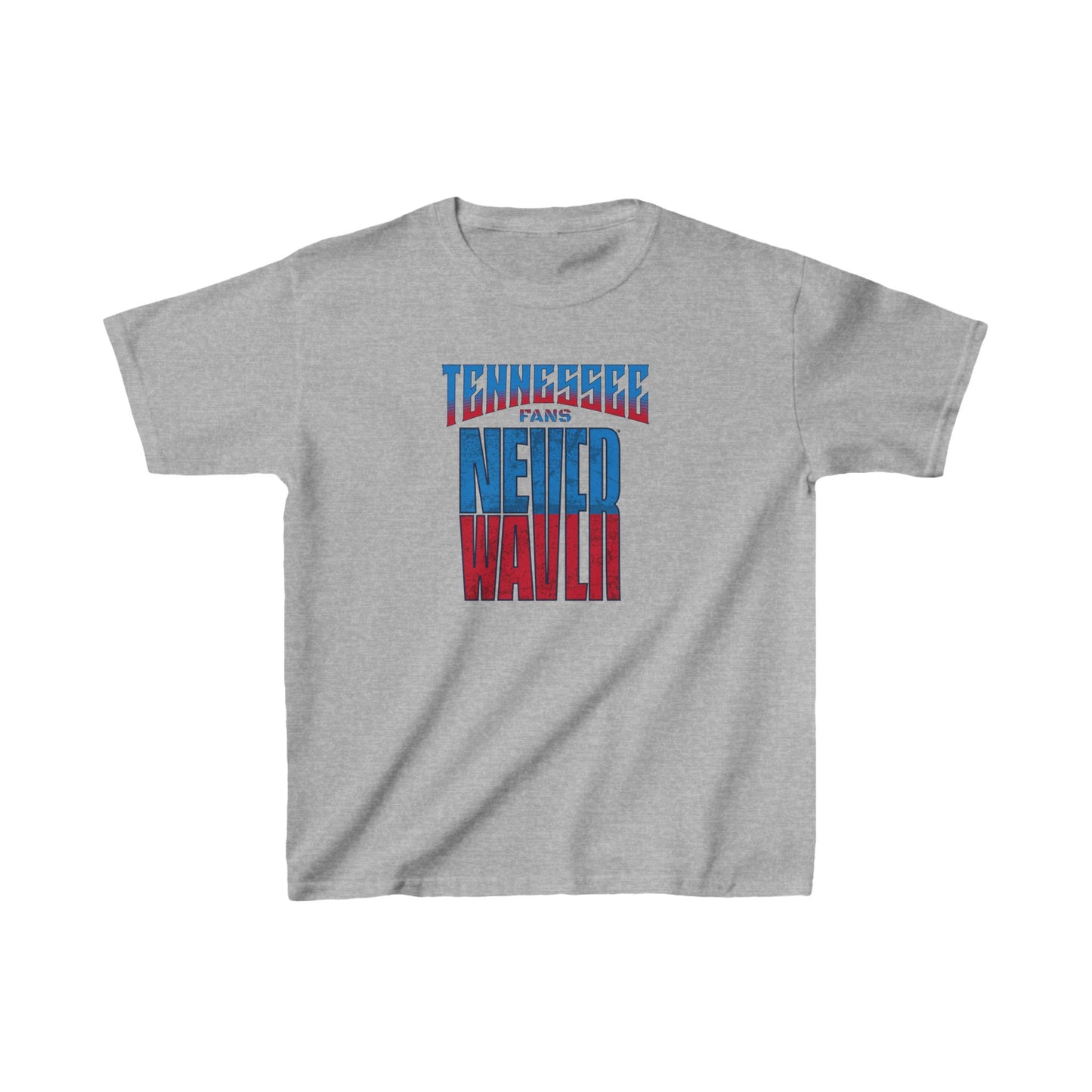 Tennessee Fans Never Waver Kids Heavy Cotton™ Tee