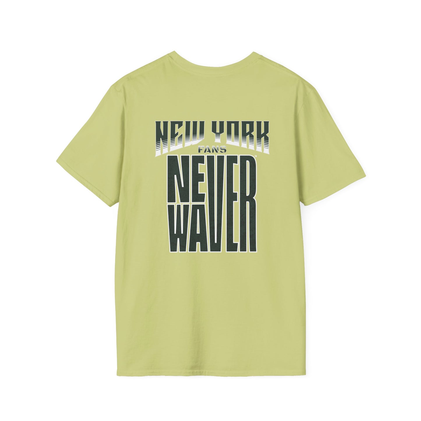 New York Fans Never Waver Unisex Softstyle T-Shirt