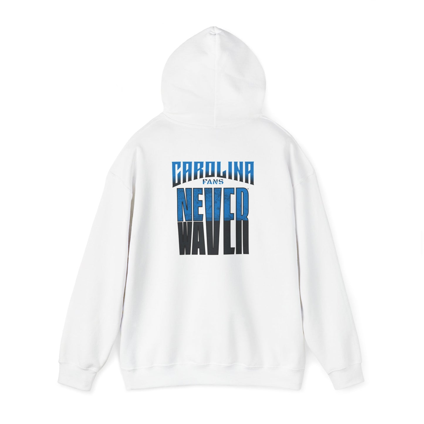 Carolina Fans Never Waver Unisex Heavy Blend™ Hooded Sweatshirt