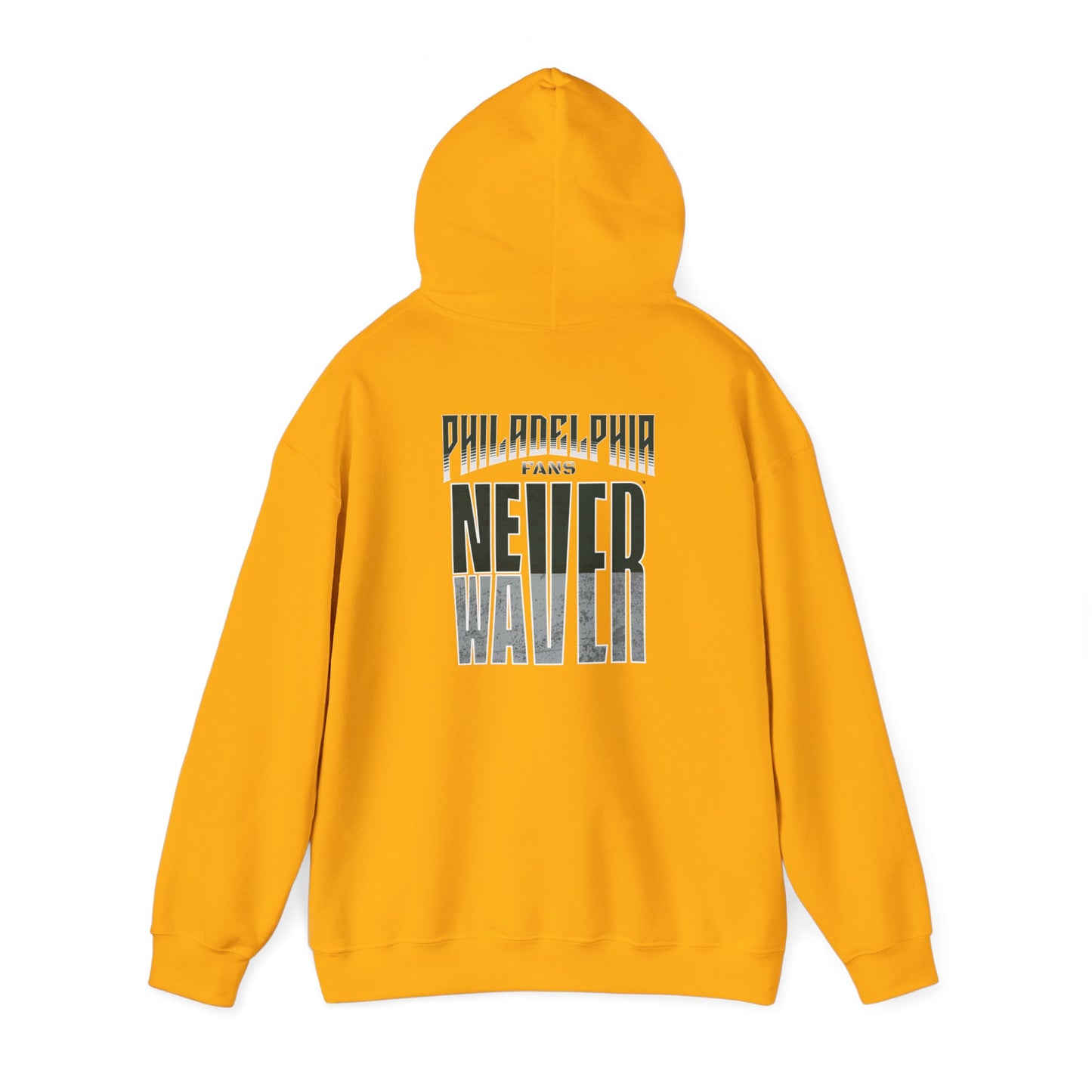 Philadelphia Fans Never Waver Unisex Heavy Blend™ Hooded Sweatshirt