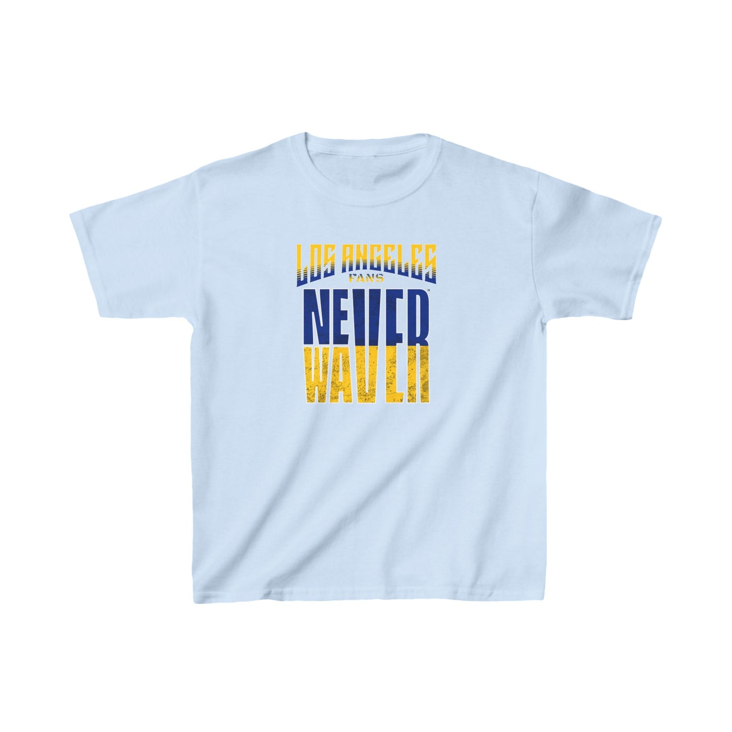 Los Angeles  Fans Never Waver Kids Heavy Cotton™ Tee