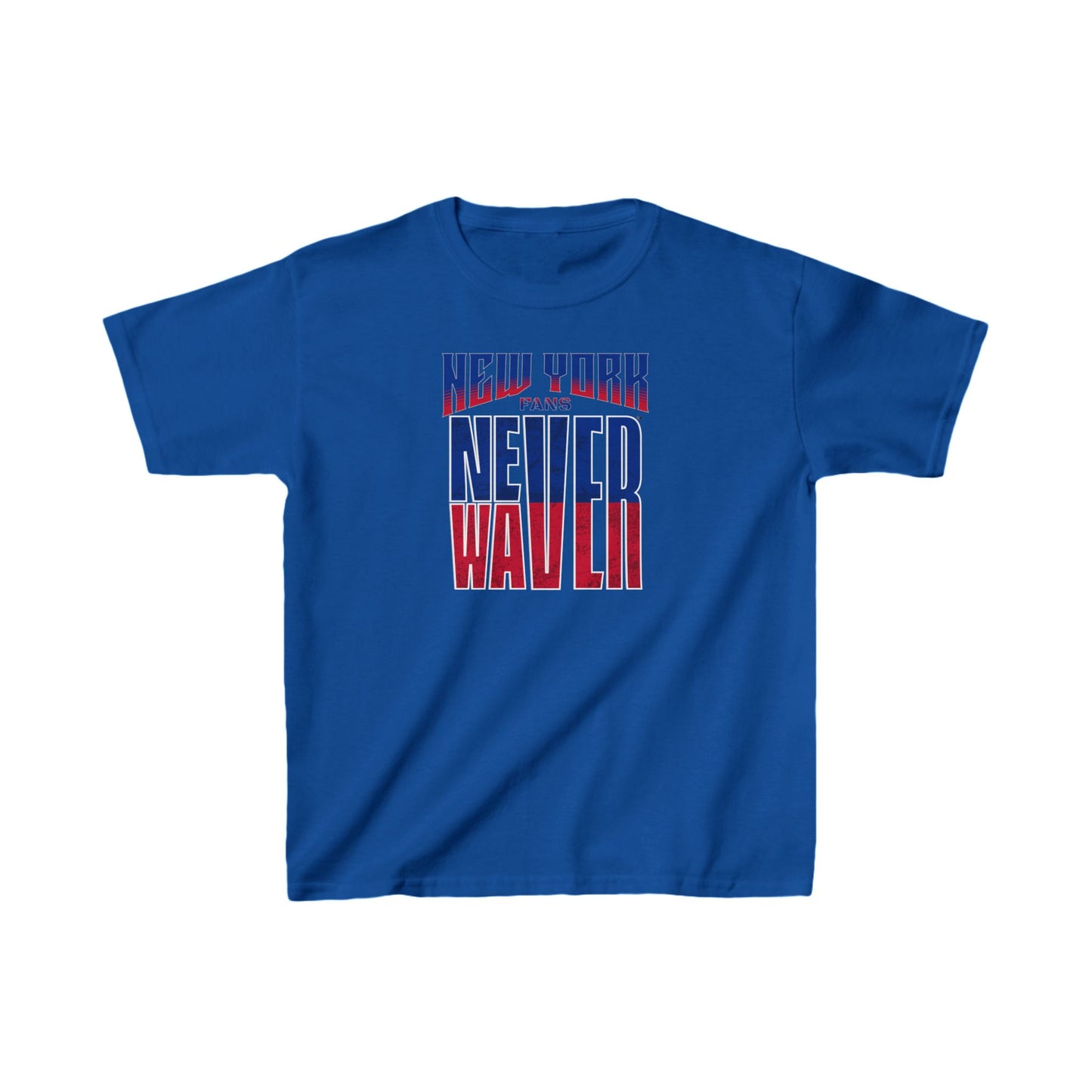 New York Fans Never Waver Kids Heavy Cotton™ Tee