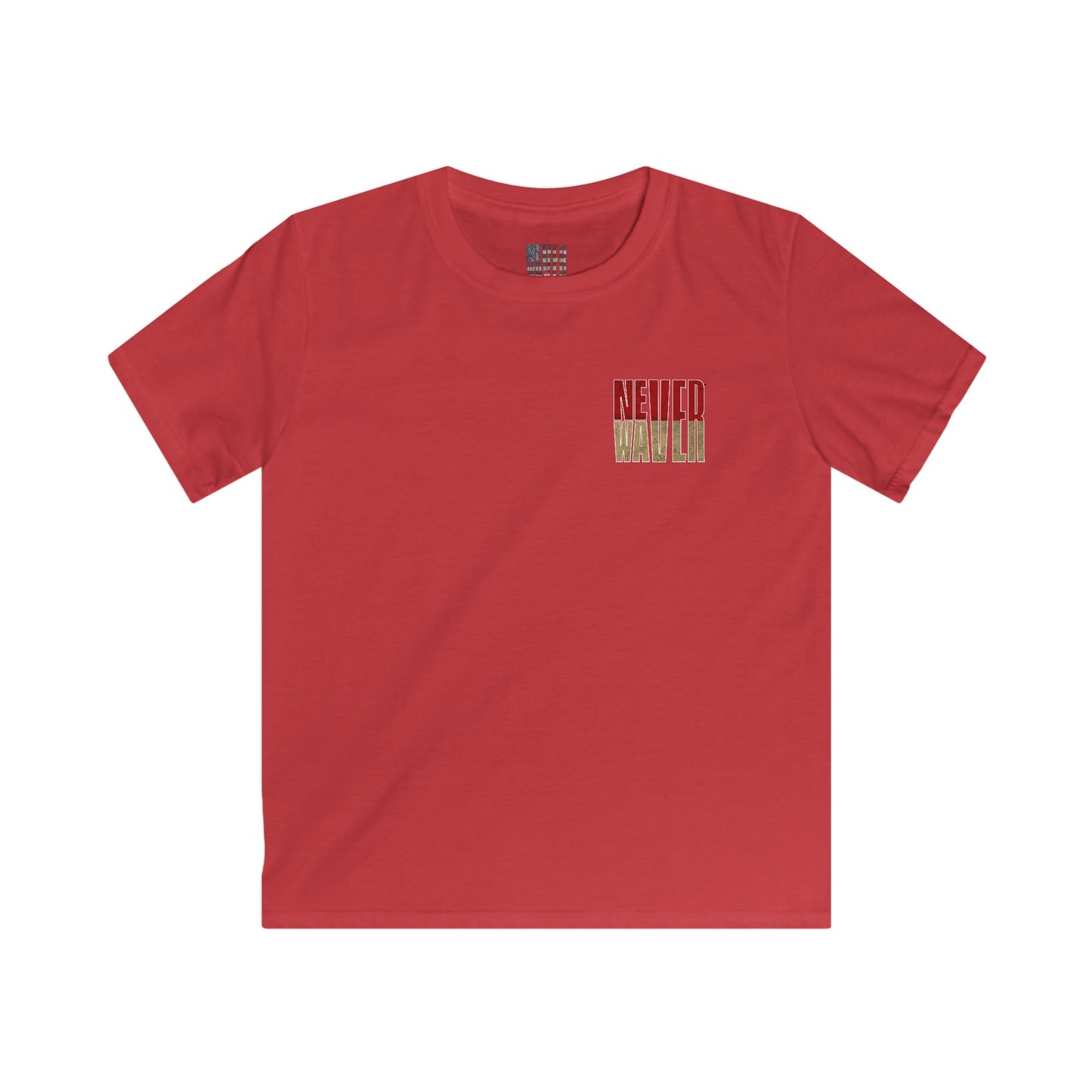 San Francisco Fans Never Waver Kids Softstyle Tee