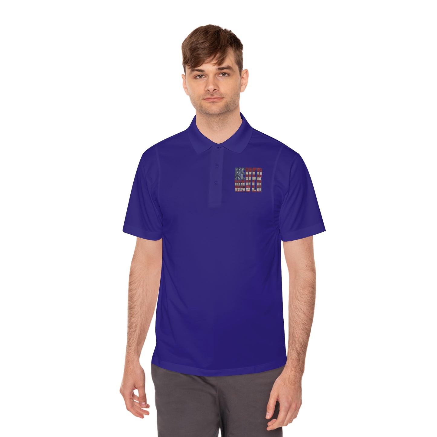 Never Waver Men's Sport Polo Shirt