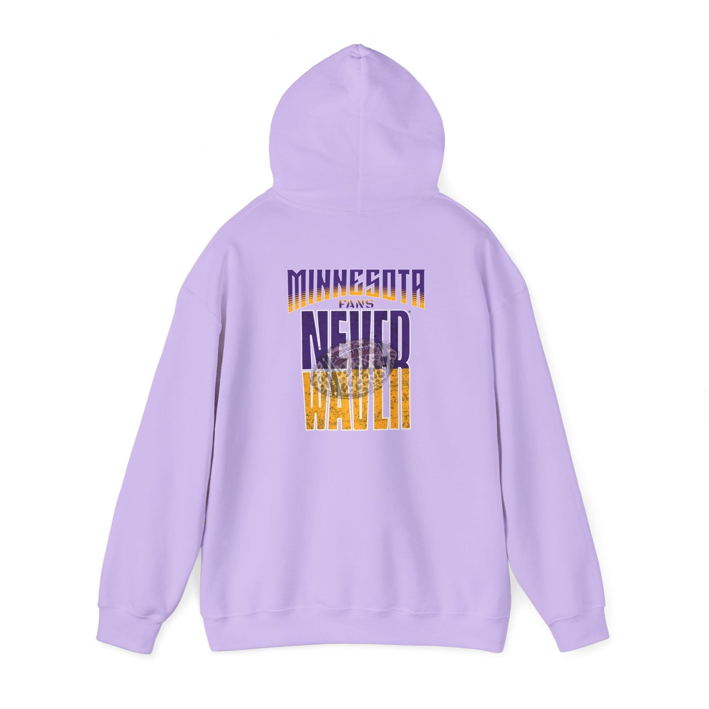 Minnesota Fans Never Waver W-Leopard Football Unisex Heavy Blend™ Hooded Sweatshirt