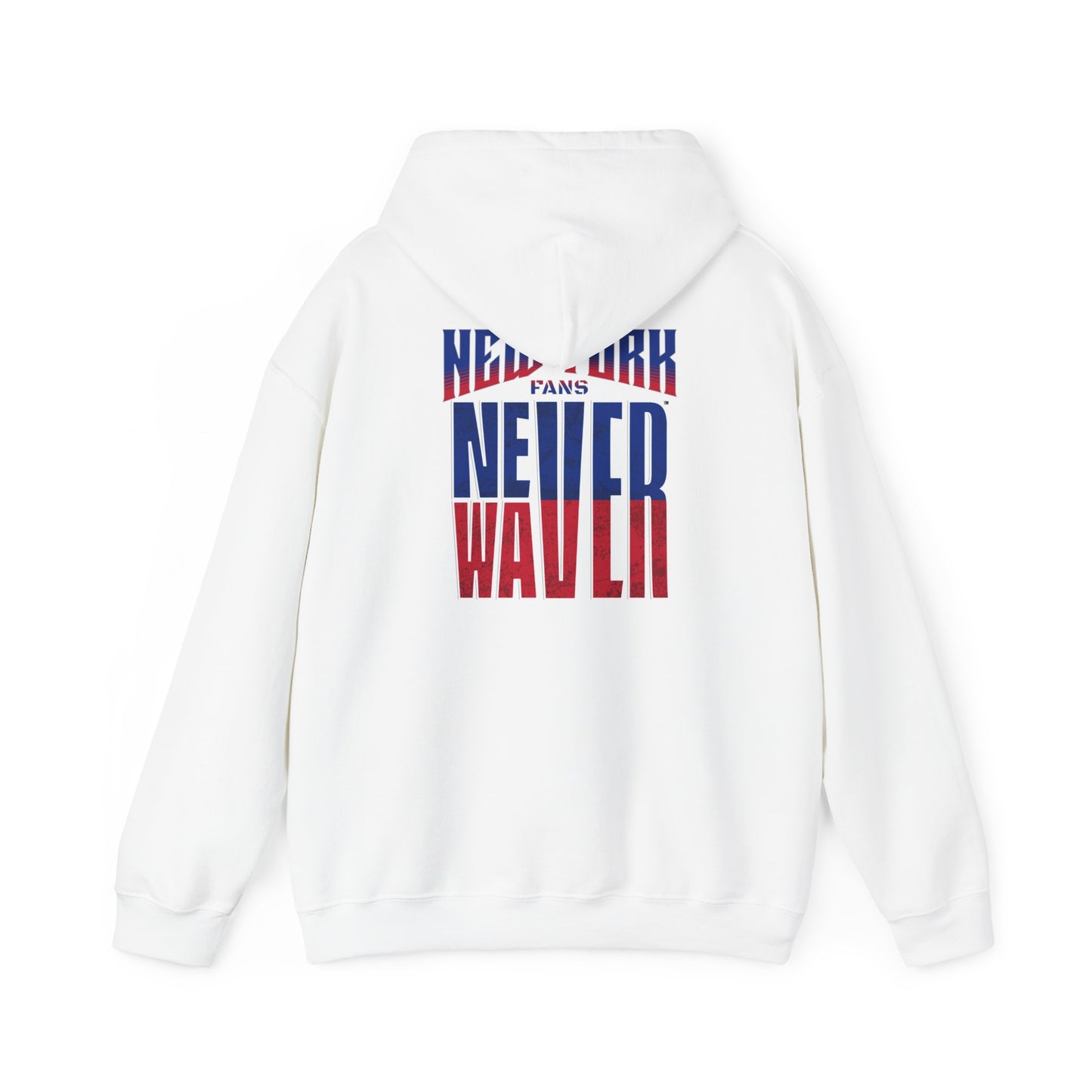 New York Fans Never Waver Unisex Heavy Blend™ Hooded Sweatshirt