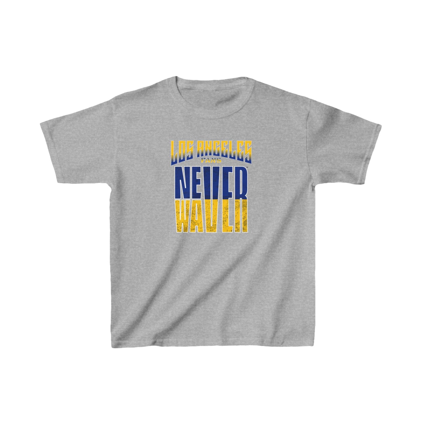 Los Angeles  Fans Never Waver Kids Heavy Cotton™ Tee