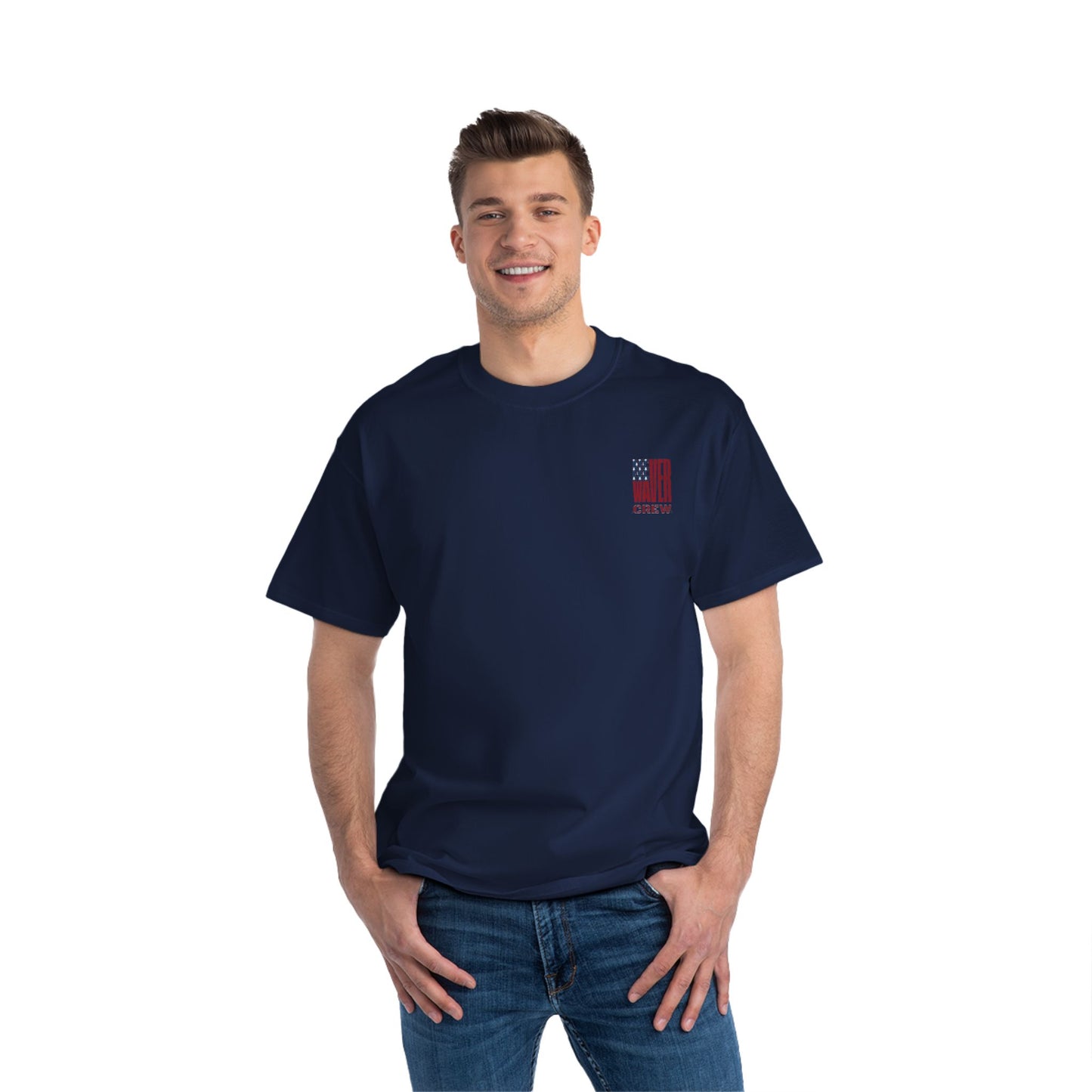 Never Waver Crew Beefy-T®  Short-Sleeve T-Shirt