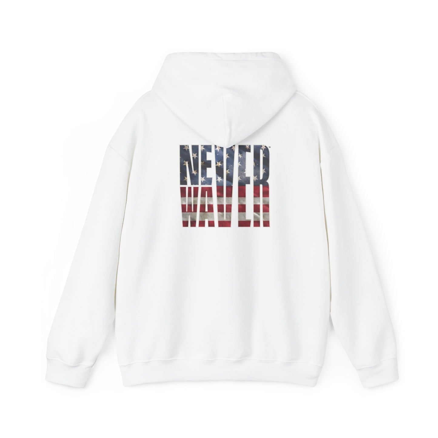 Never Waver Unisex Heavy Blend™ Hooded Sweatshirt