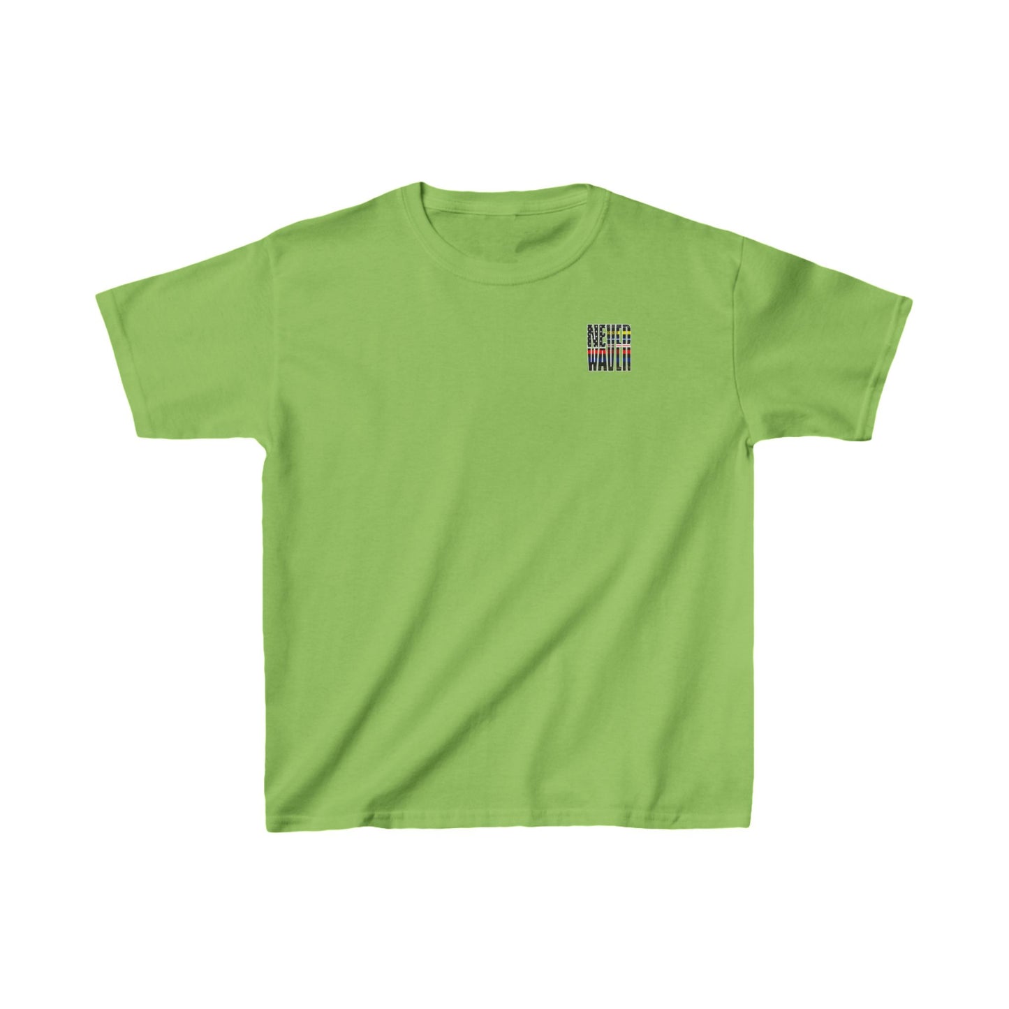 Never Waver Always Back Our First Responders  Kids Heavy Cotton™ Tee