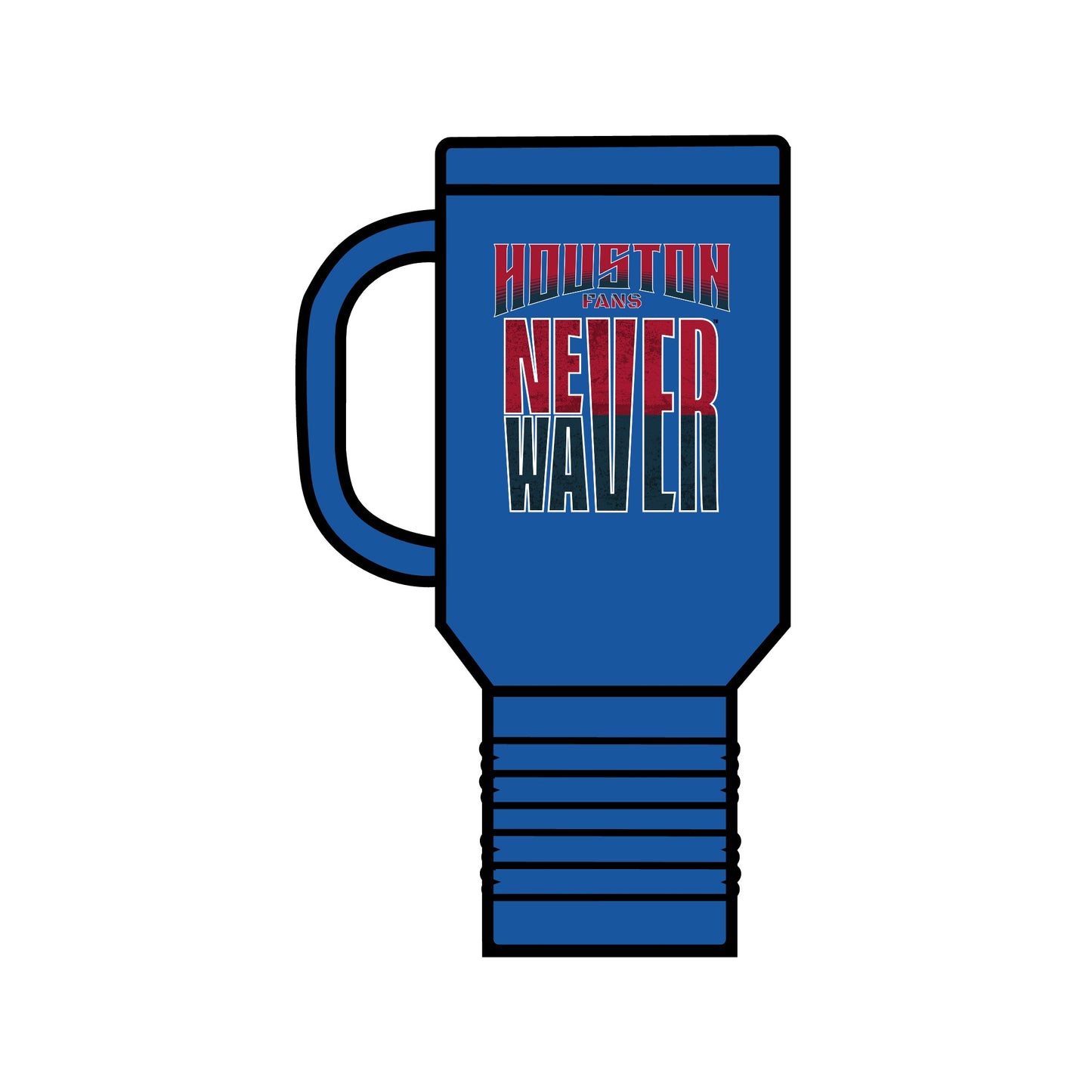 Huston Fans Never Waver Insulated Travel Mug, 40oz