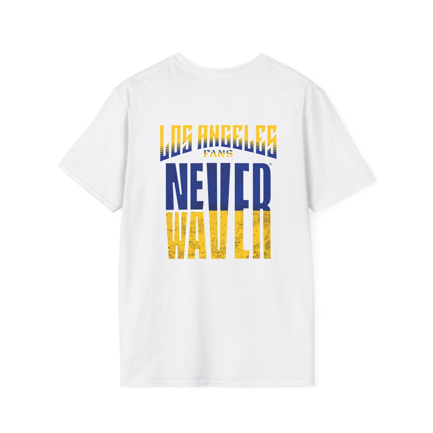 Los Angeles Fans Never Waver Unisex Softstyle T-Shirt