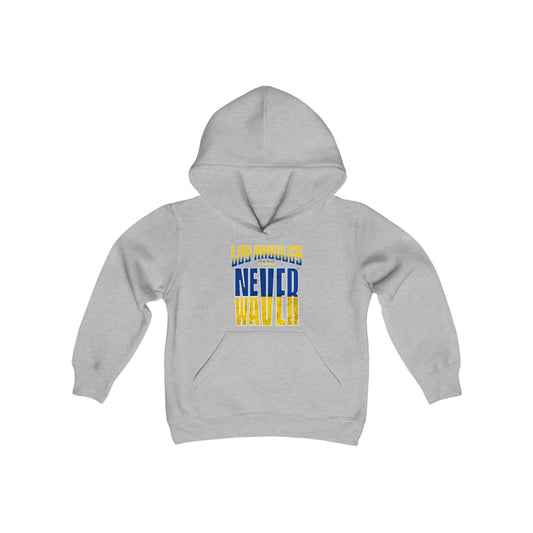 Los Angeles  Fans Never Waver Youth Heavy Blend Hooded Sweatshirt