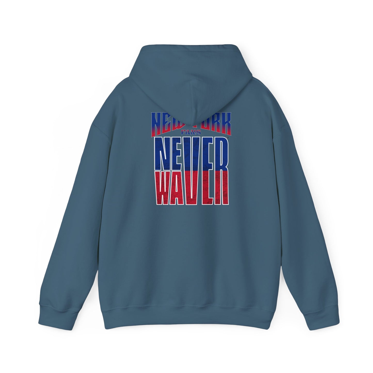 New York Fans Never Waver Unisex Heavy Blend™ Hooded Sweatshirt