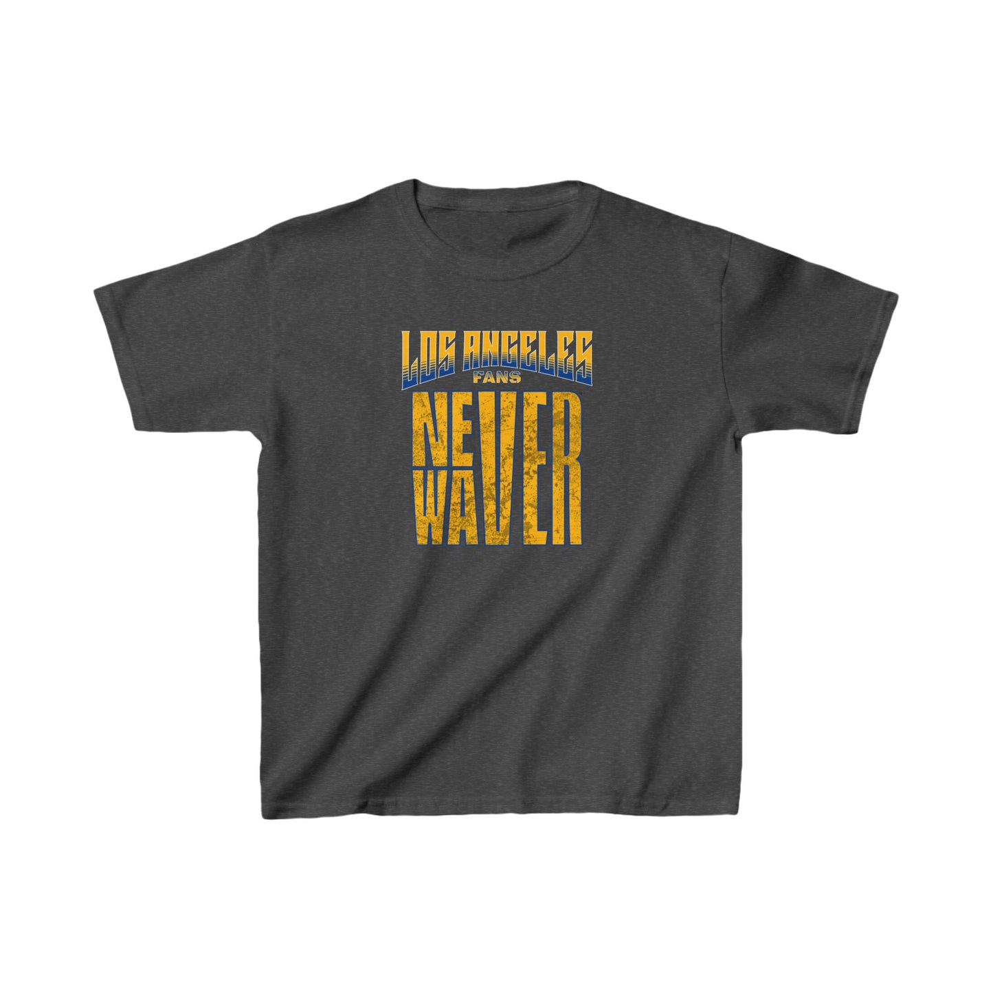 Los Angeles  Fans Never Waver Kids Heavy Cotton™ Tee