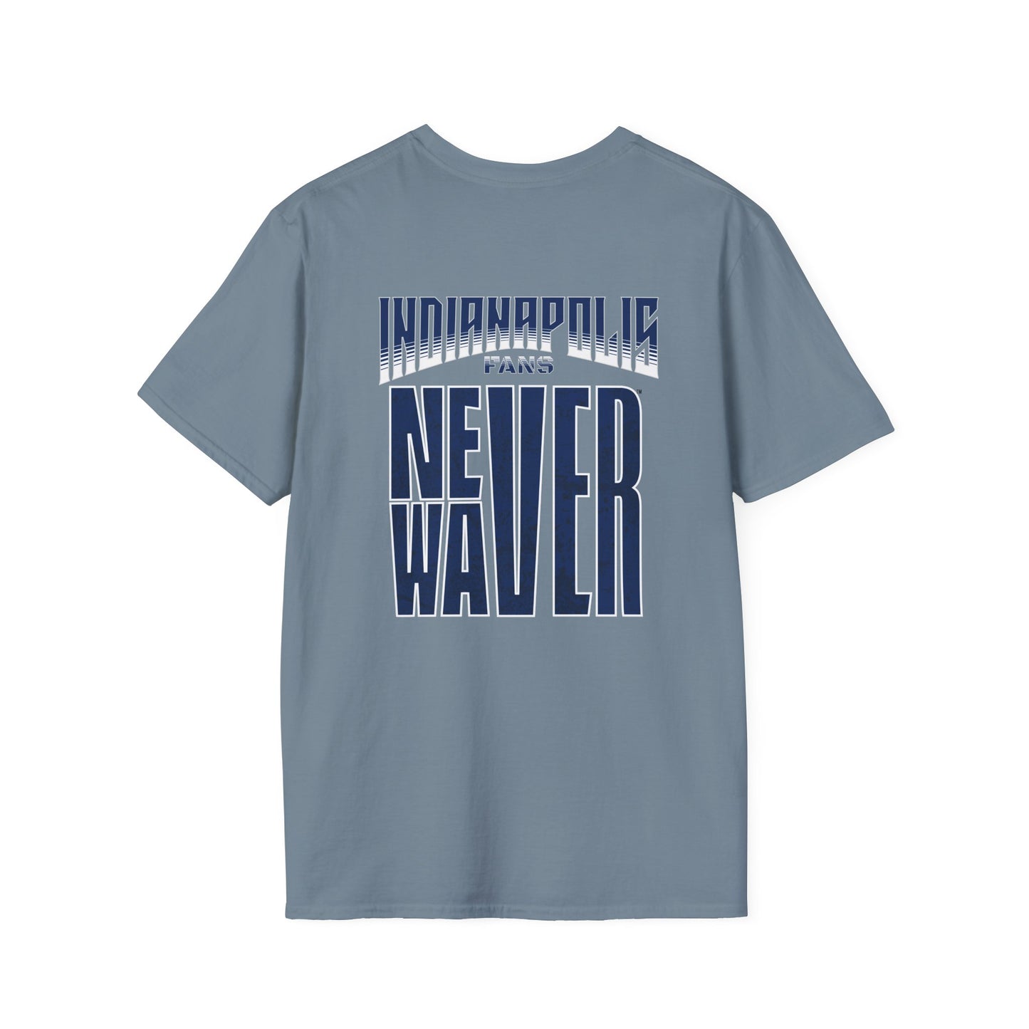 Indianapolis Fans Never Waver Unisex Softstyle T-Shirt