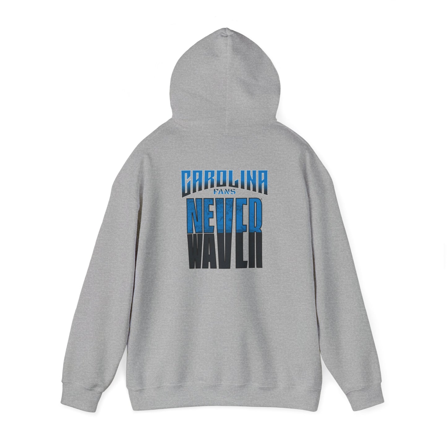 Carolina Fans Never Waver Unisex Heavy Blend™ Hooded Sweatshirt