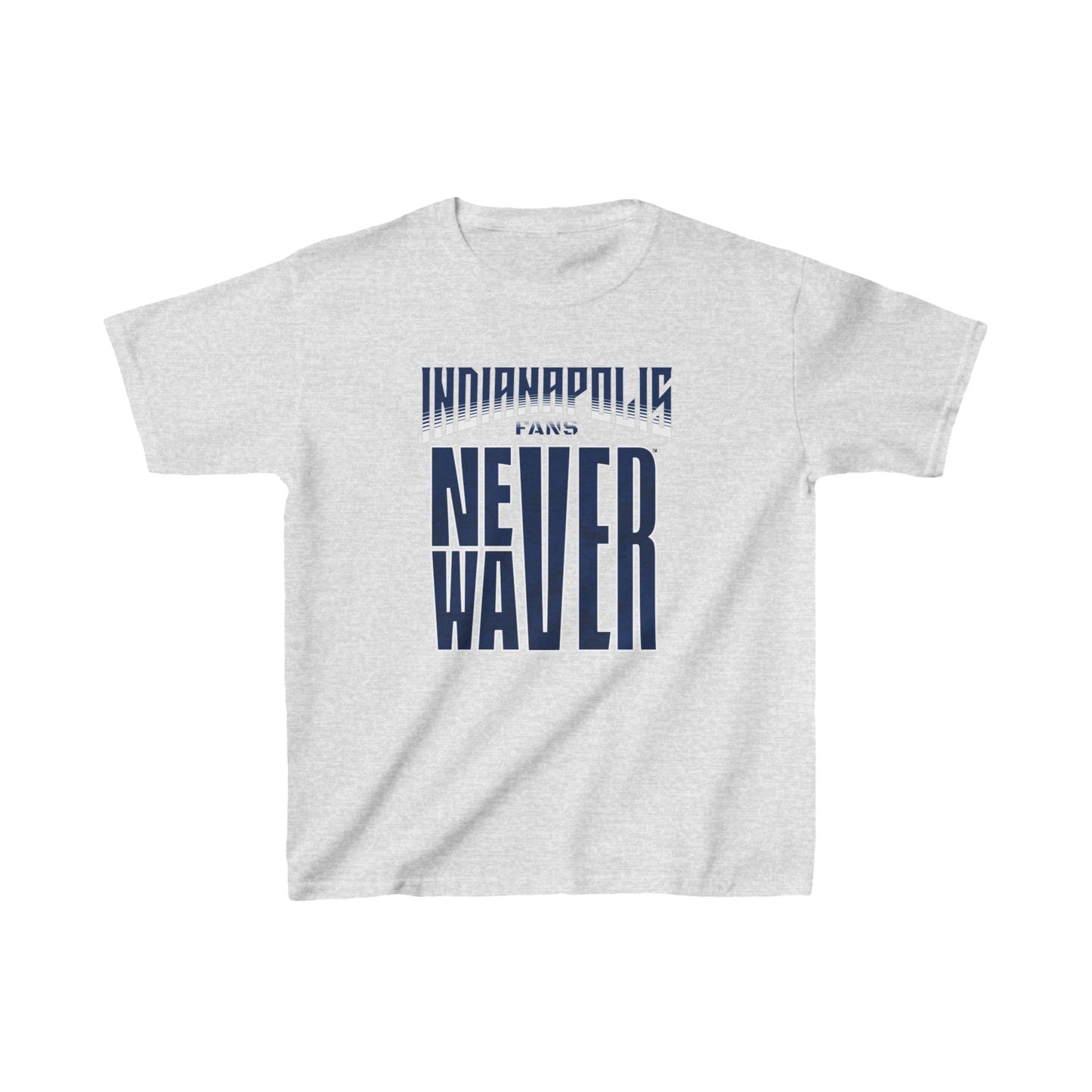 Indianapolis Fans Never Waver Kids Heavy Cotton™ Tee