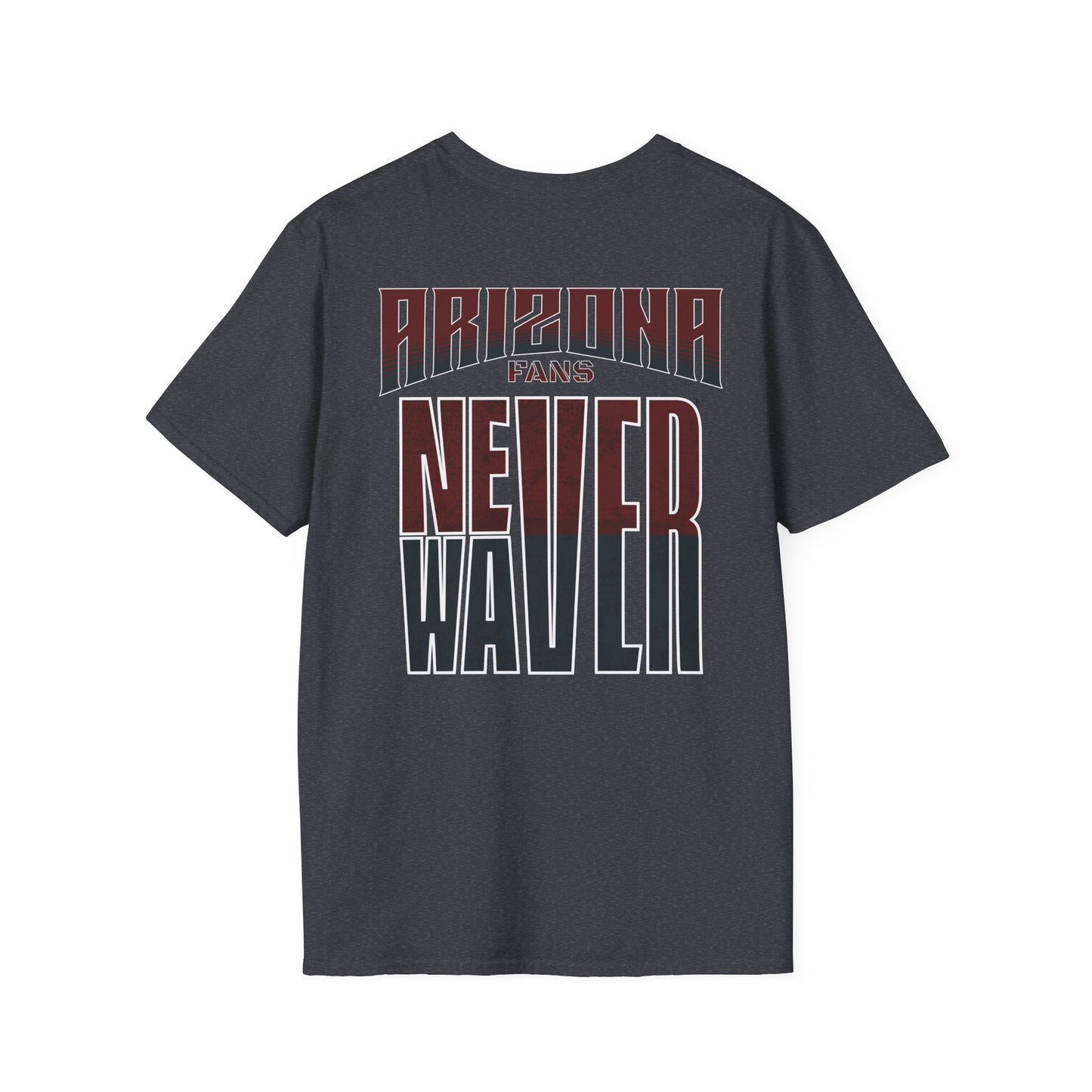 Arizona Fans Never Waver Unisex Softstyle T-Shirt