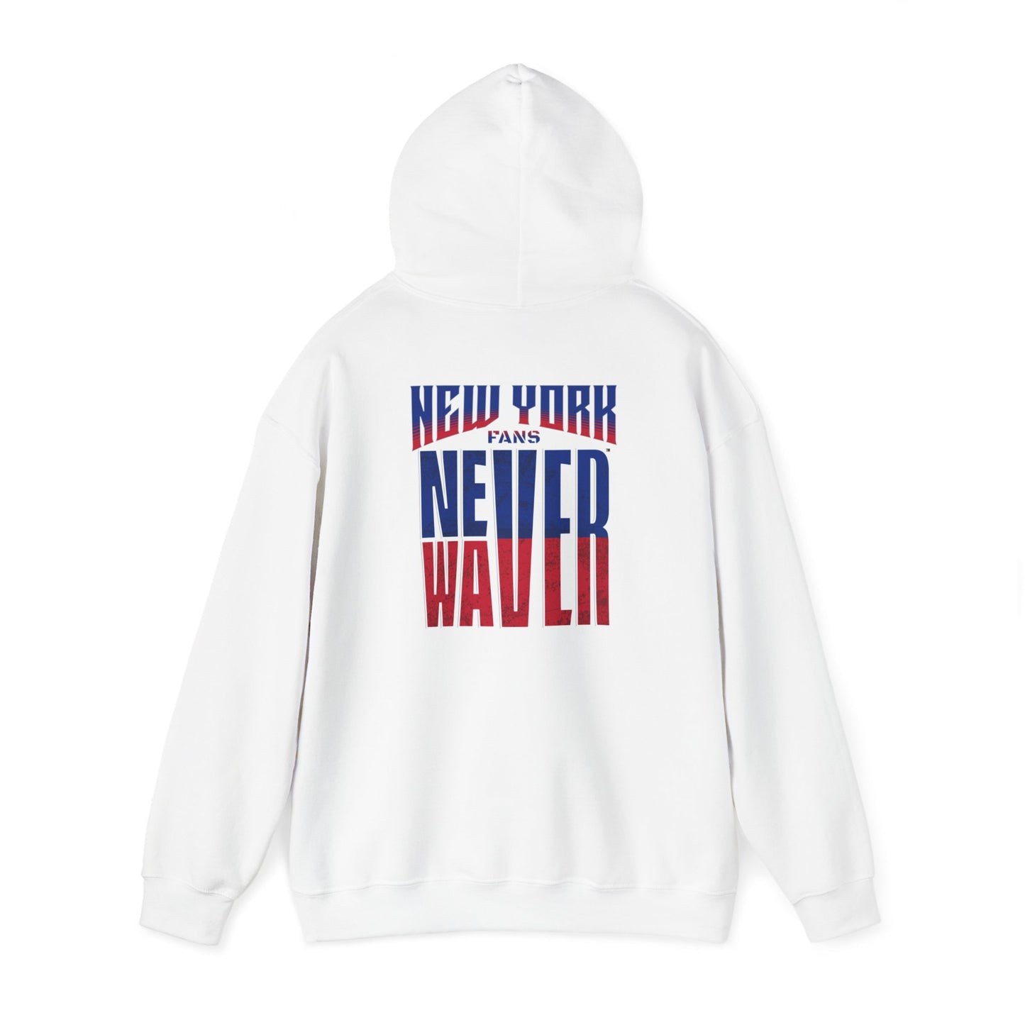 New York Fans Never Waver Unisex Heavy Blend™ Hooded Sweatshirt