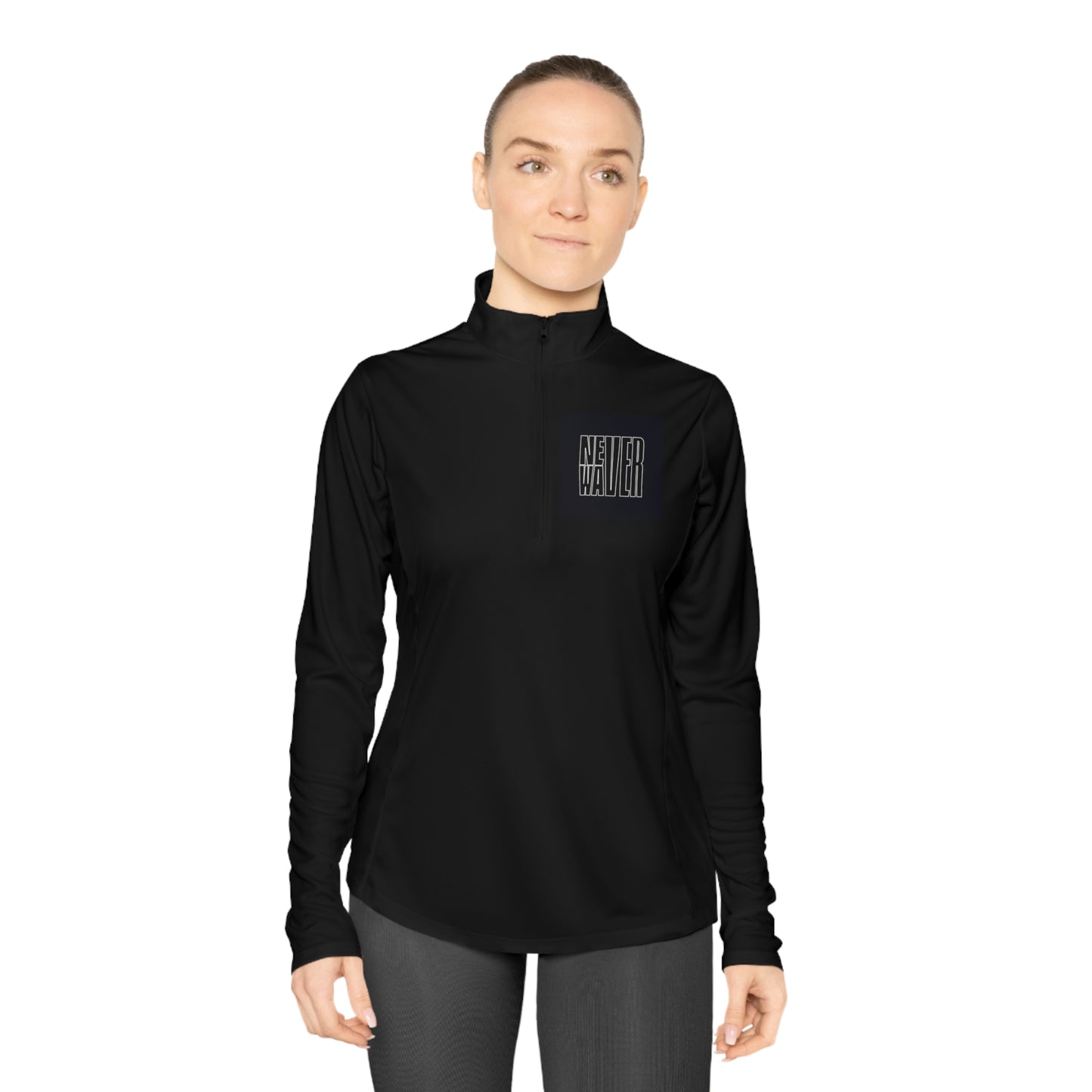 Never Waver Ladies Quarter-Zip Pullover