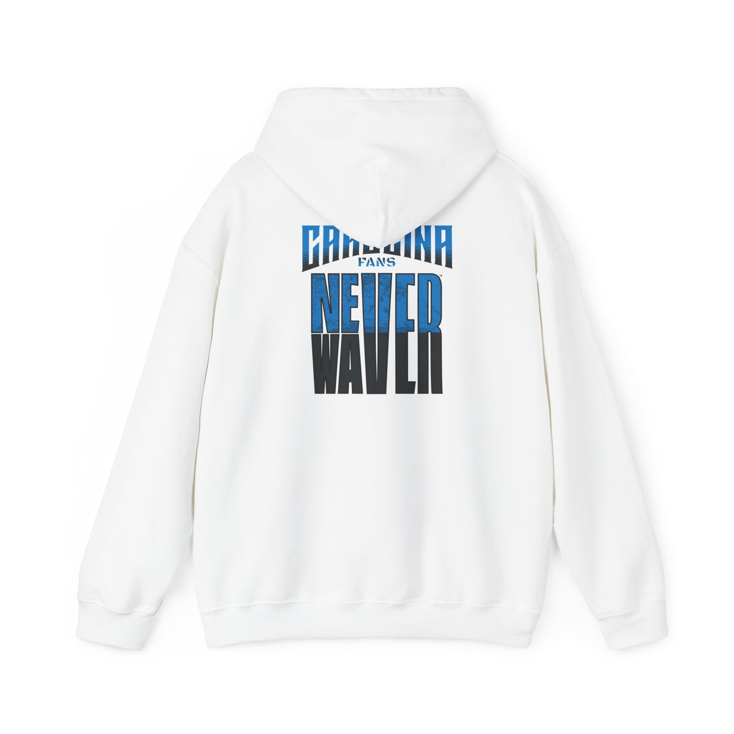 Carolina Fans Never Waver Unisex Heavy Blend™ Hooded Sweatshirt