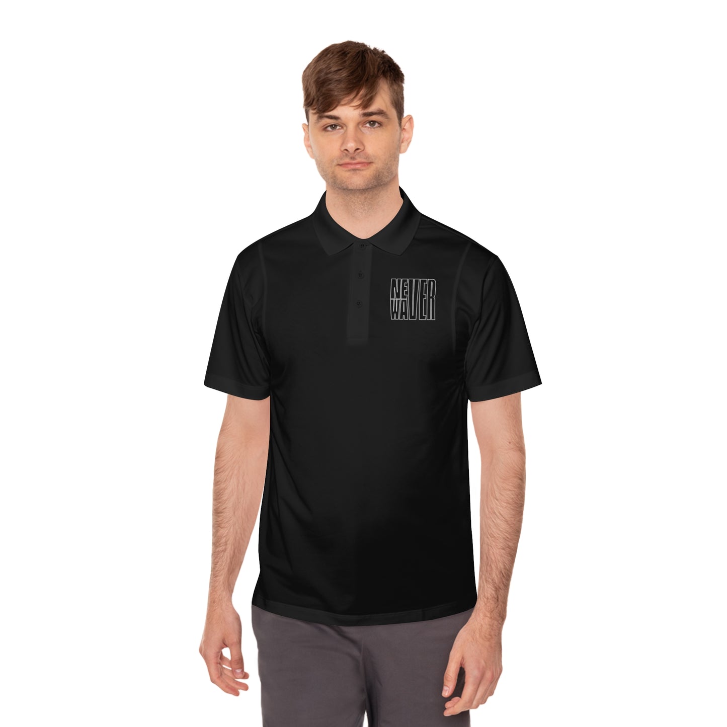 Never Waver Men's Sport Polo Shirt